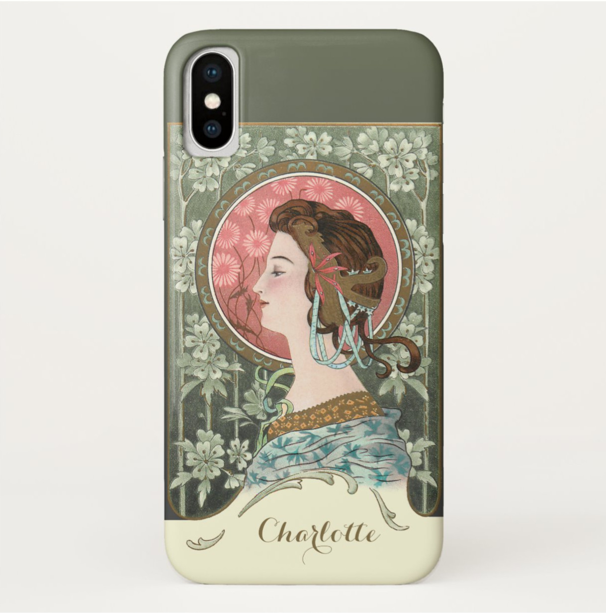 Personalized Art Nouveau Beauty