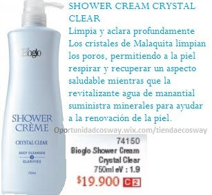 CREMA DE BAÑO CRYSTAL CLEAR