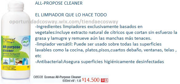 LIMPIADOR TODO PROPÓSITO
