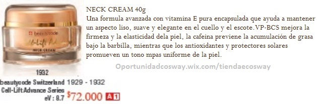 $72.000 cod:NECK CREAM