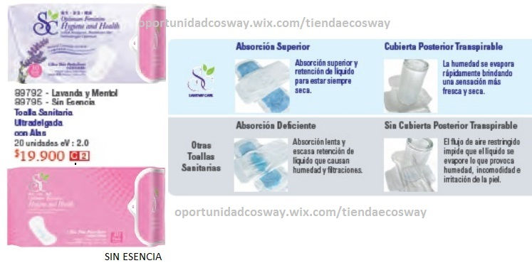 TOALLAS SANITARIAS