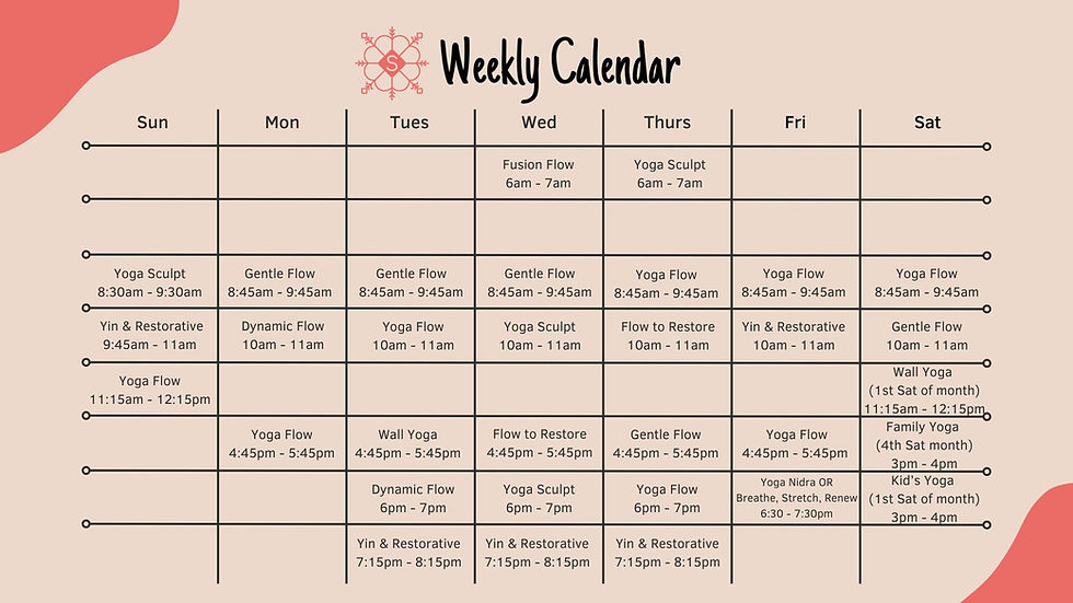 Class Schedule
