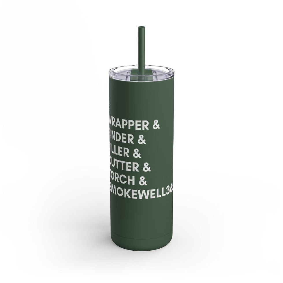 Miniatura: SMOKEWELL Maars Maker Skinny Matte Tumbler, 20oz