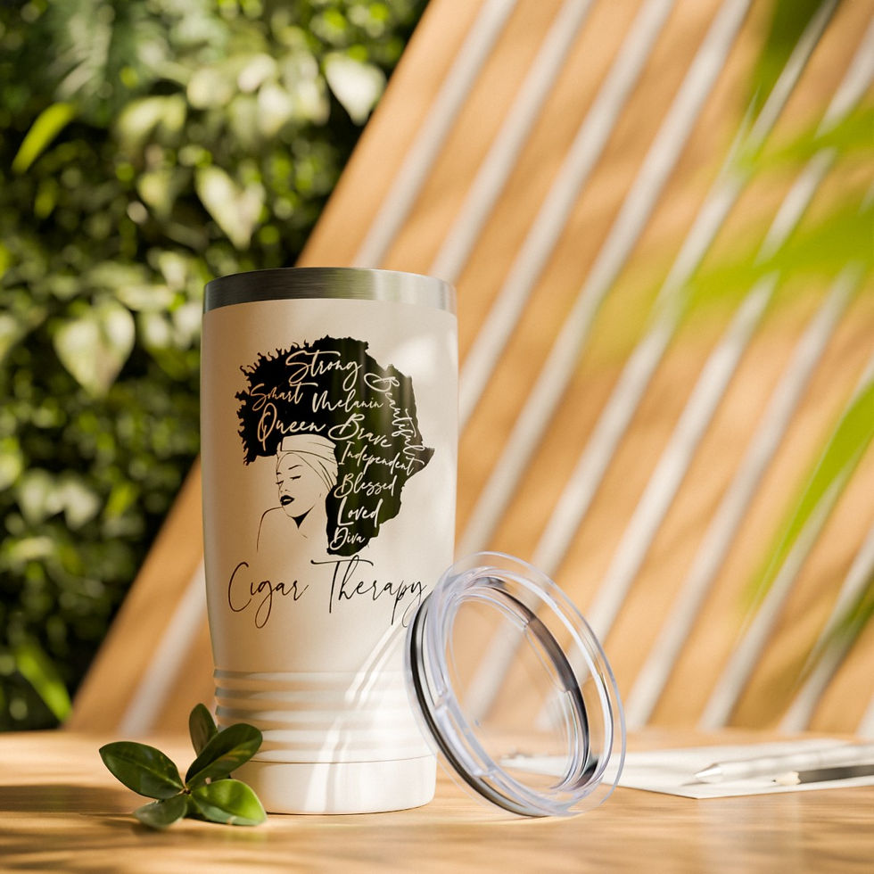 Miniature : CIGAR THERAPY Ringneck Tumbler, 20oz