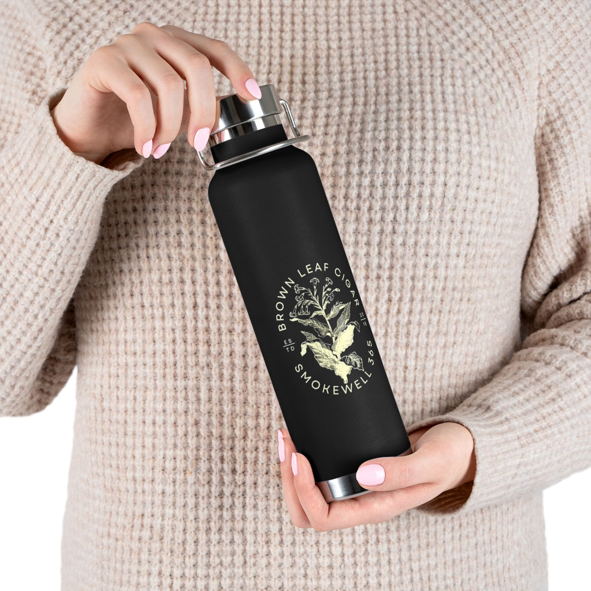 SMOKEWELL Copper Vacuum Insulated Bottle, 22oz