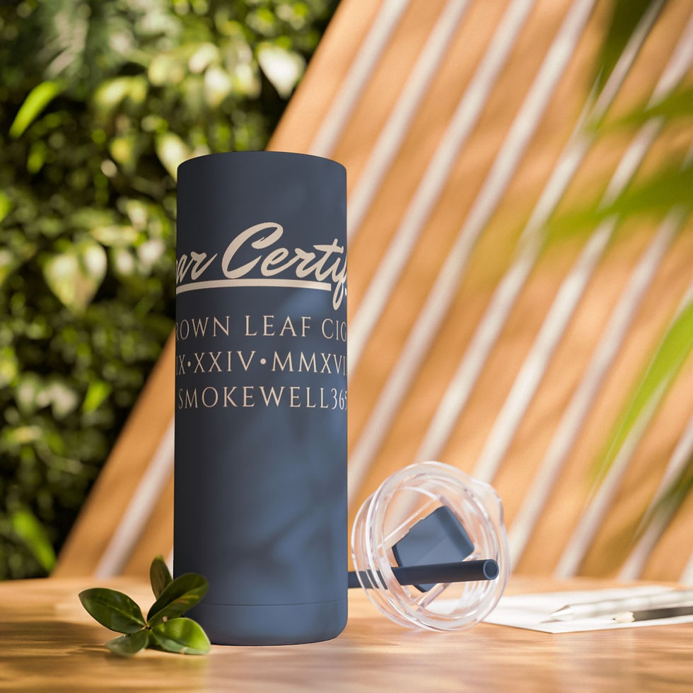 縮圖：CIGAR CERTIFIED Maars Maker Skinny Matte Tumbler, 20oz
