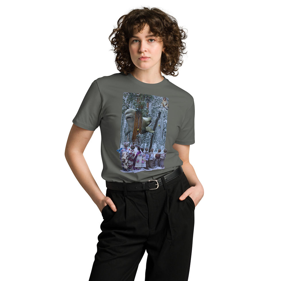 Thumbnail: I Don't Belong Here Do You? - Art T-shirt