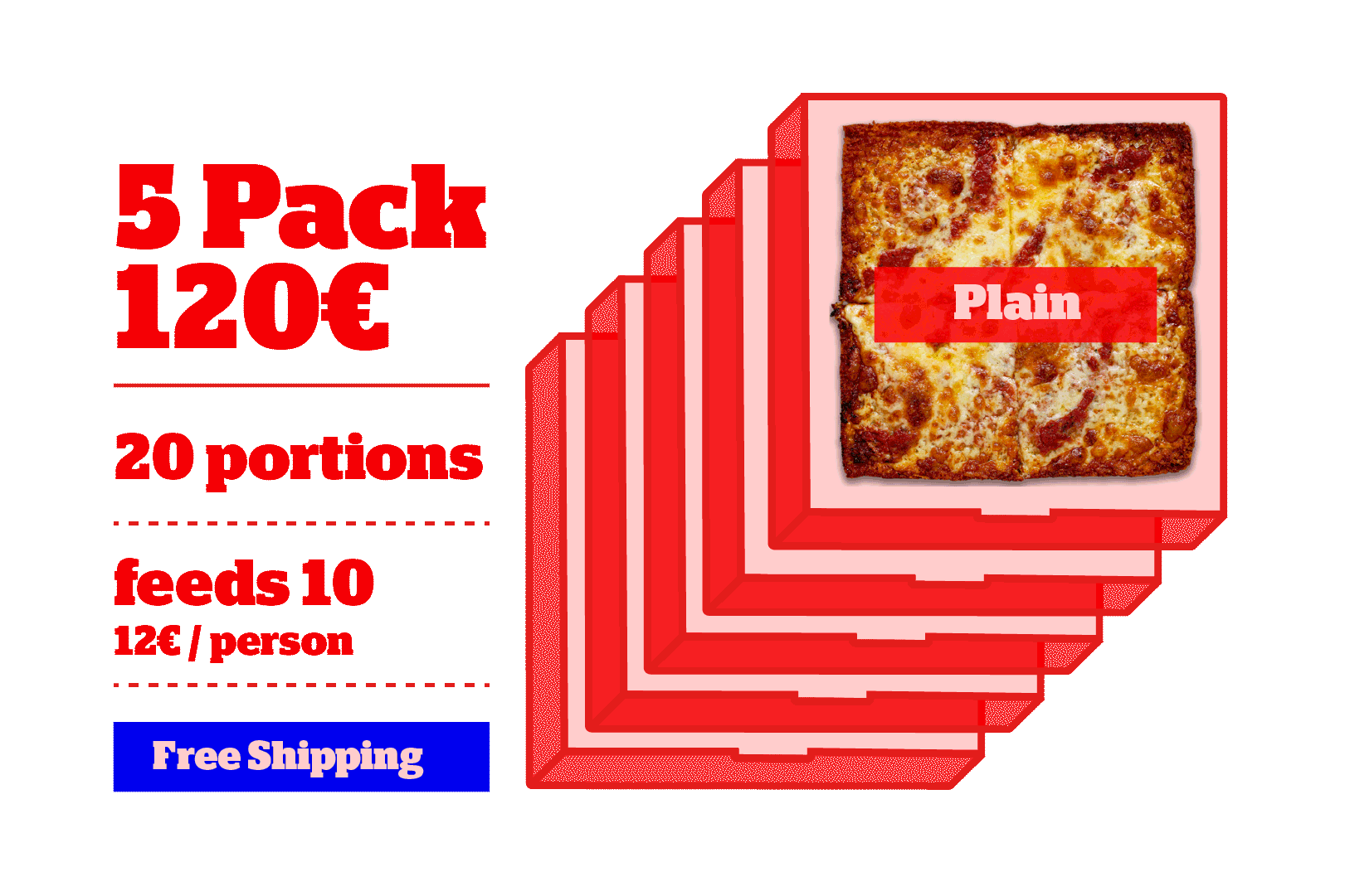 Detroit Deep Dish 5 Pack Magic John's