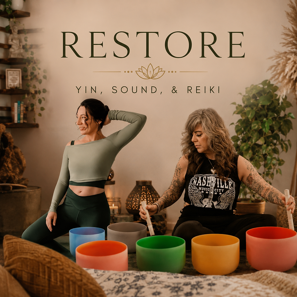 Restore: Yin, Sound, & Reiki
