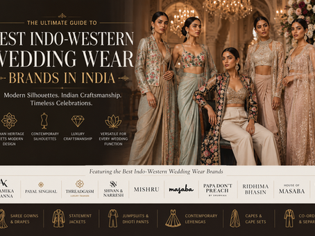 Best Indo-Western Wedding Wear Brands in India