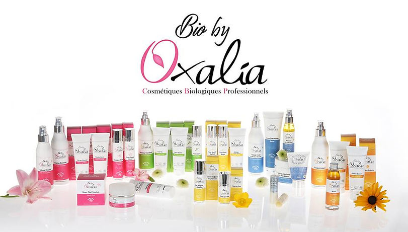 Gamme cosmétique soins corps et visage OXALIA chez Joslayhair & Beauty à Toulouse 