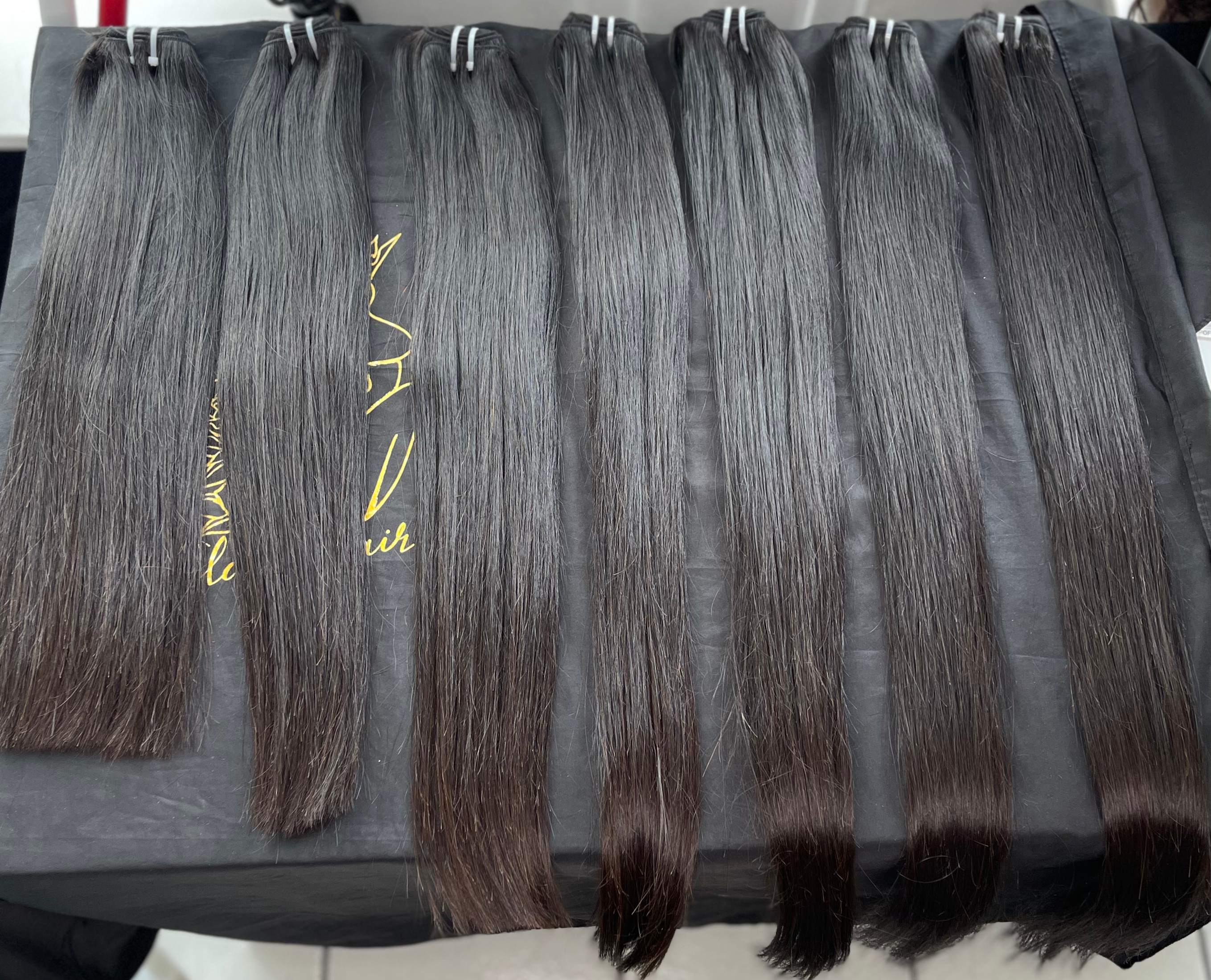 Tissage raw hair lisse