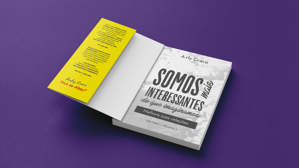 Livro Somos Mais Interessantes do que Imaginamos, Volume I + Volume II, do autor Arly Cravo