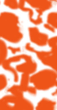 オレンジ色の抽象画