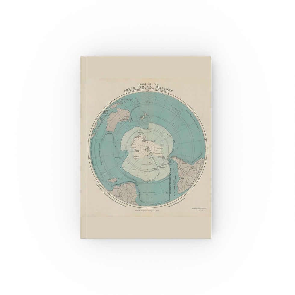 Thumbnail: Scottish National Antarctic Expedition Map Journal – A Tribute to Exploration