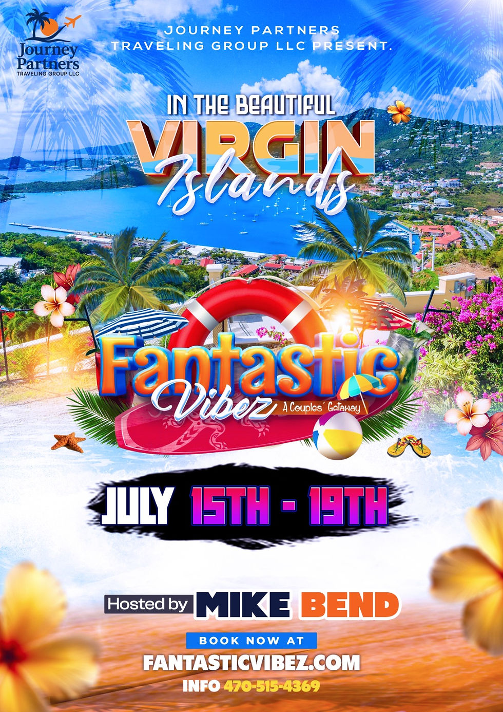 Fantastic Vibez Getaway Virgin Islands July 15-19, 2027