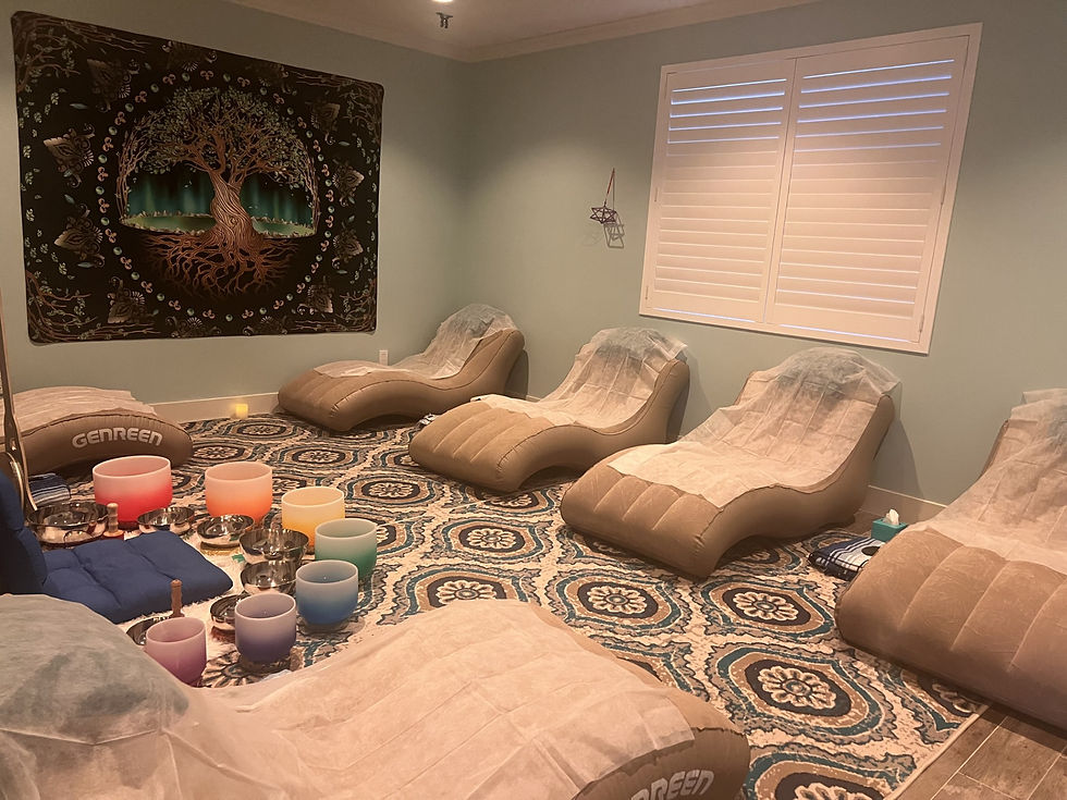 Afternoon Sound Bath Indoors 11/21 @ 1pm