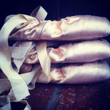 Stacked Pointe shoes