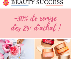 Adoptez la Beautiful Attitude : -30% de remise dès 29€ d'achat ! 