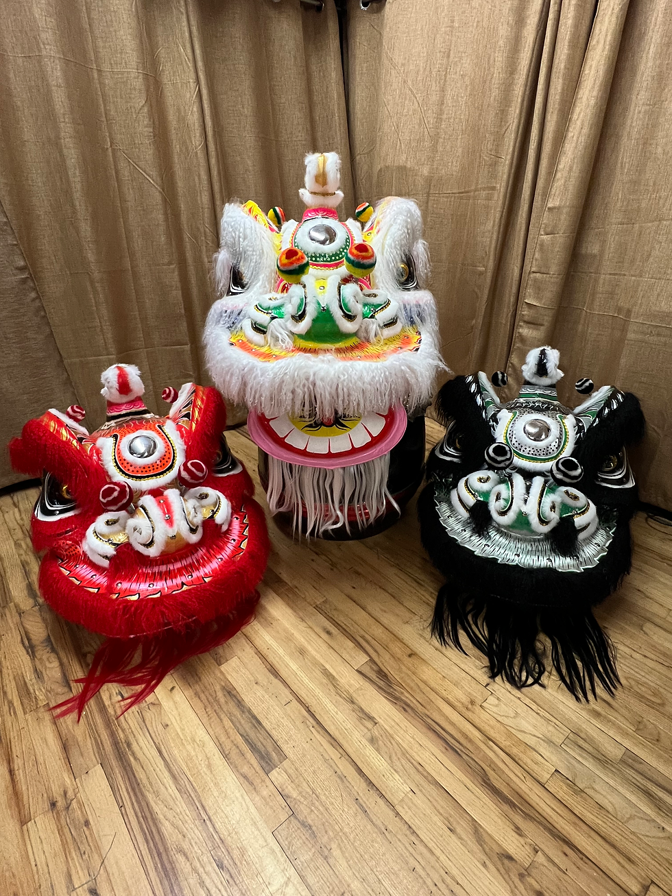 #2 Traditional Hoksan Lion - Red/White