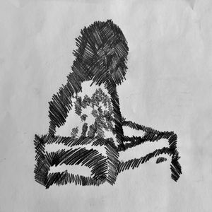 me sitting in a chair (inverted)