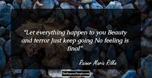 No Feeling is Final.....