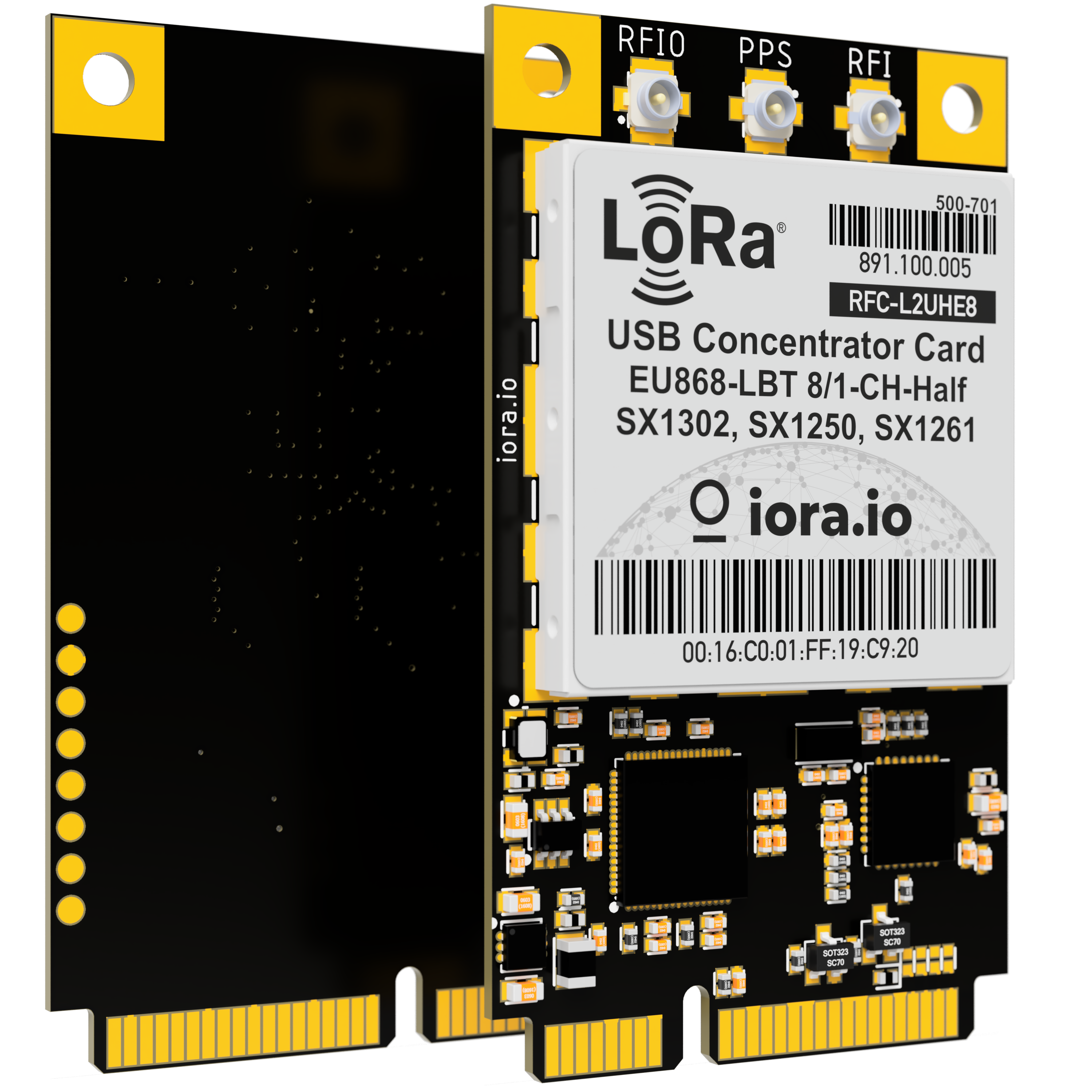 LoRa® EU868 SX1302 USB LBT Card