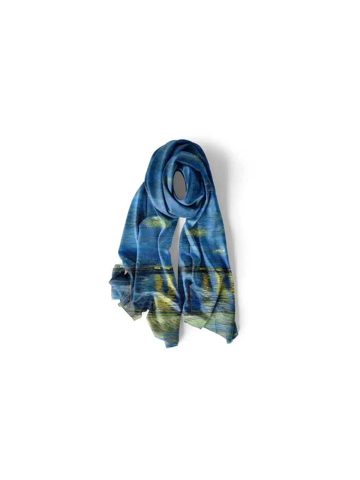 Van Gogh Starry Over the Rhone Scarf