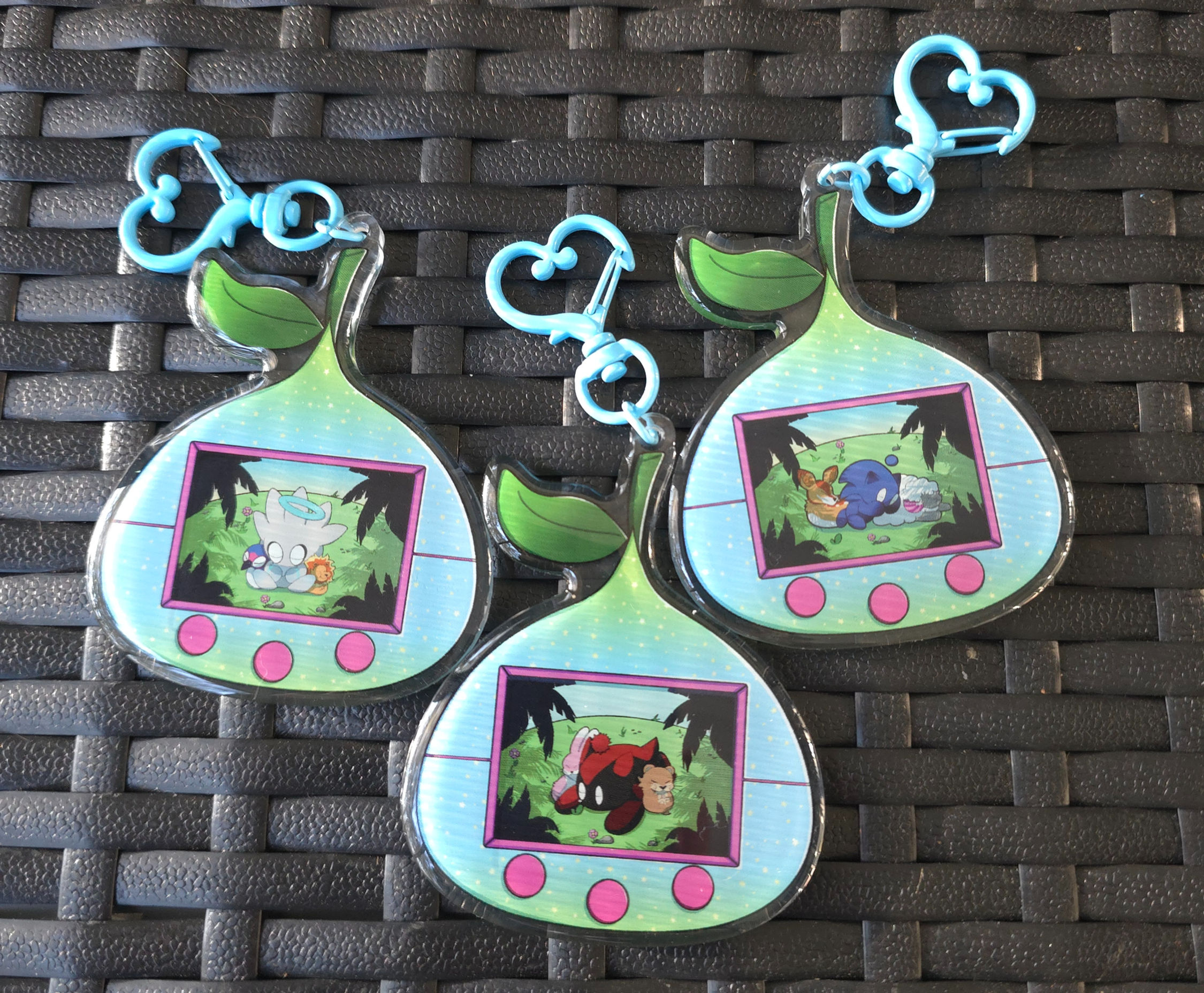 Chao Tamagotchi Keychain