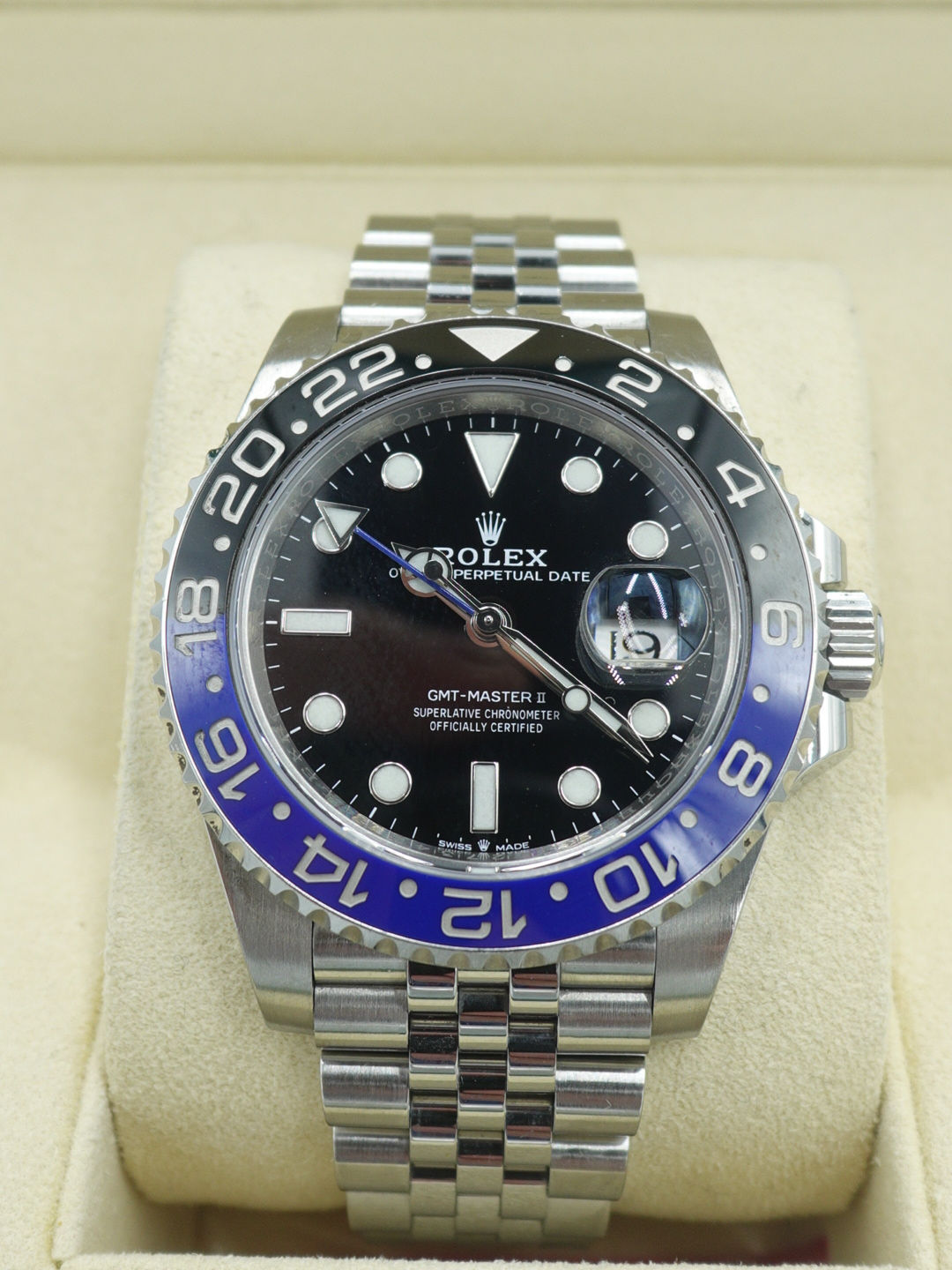 Rolex GMT Master 2 "Batgirl" Reference #; 126710BLNR