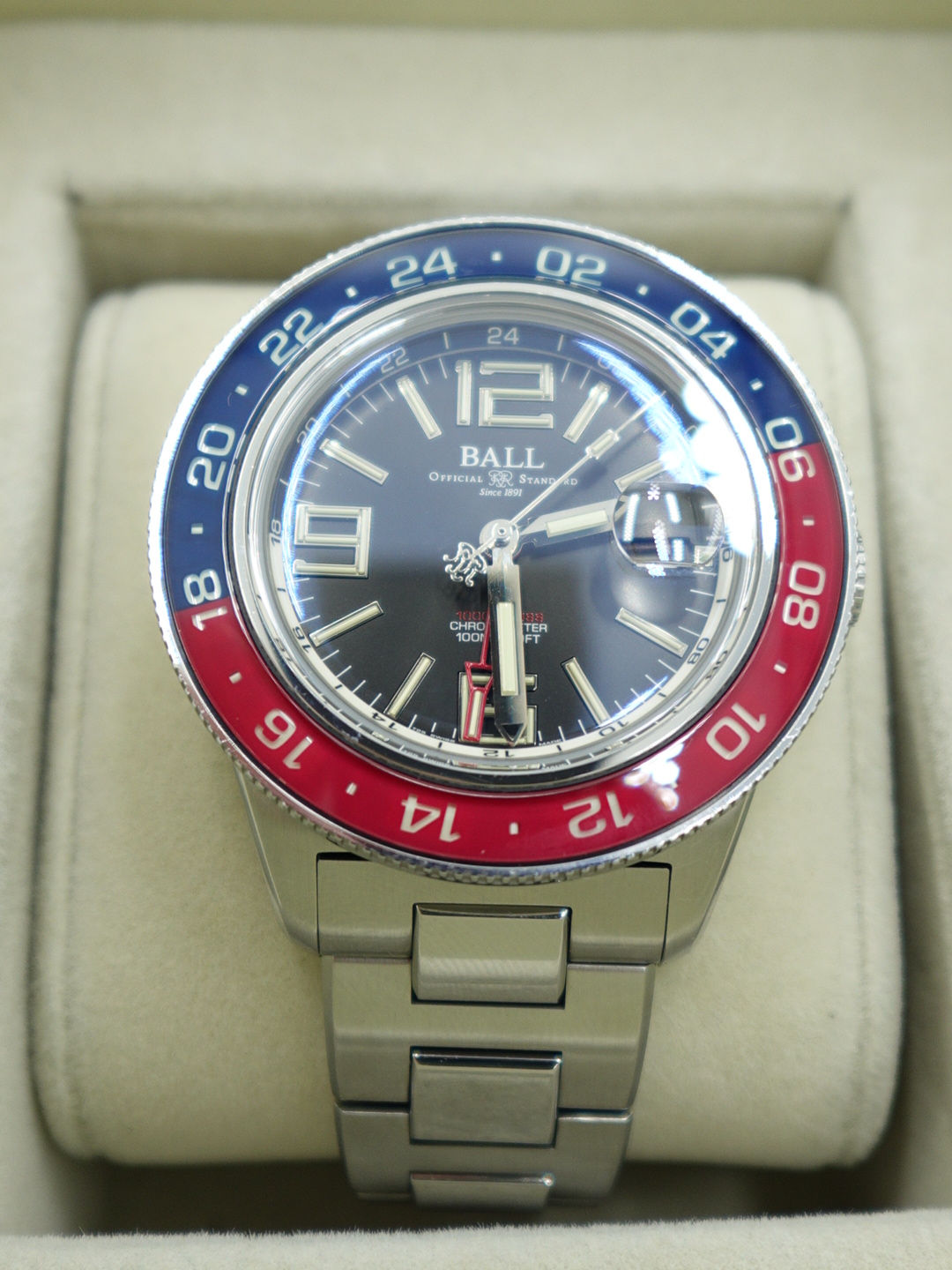 Ball Engineer 3 Maverick GMT Reference #: DG3028C-S1CJ-BK