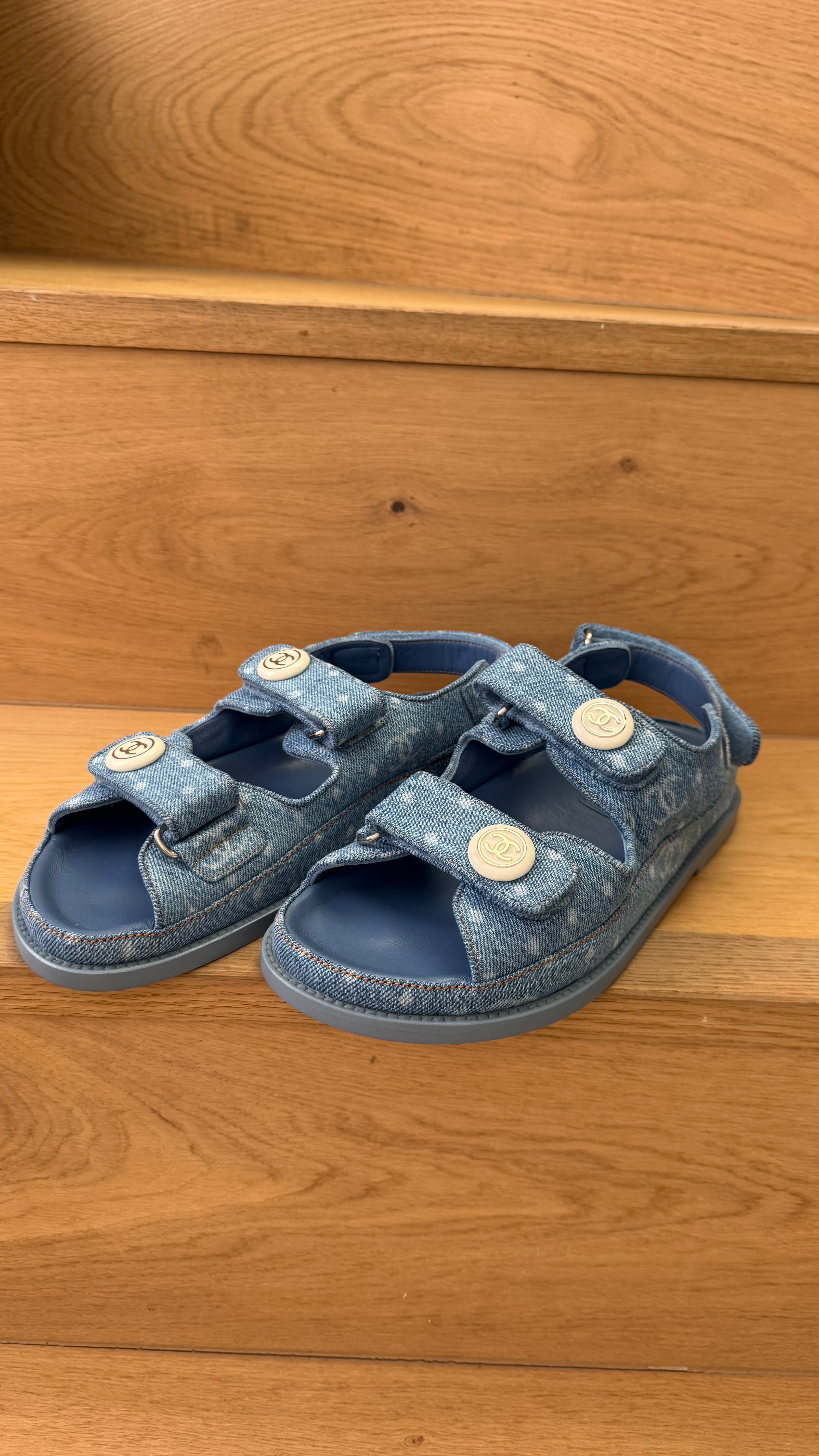 Denim Sandal