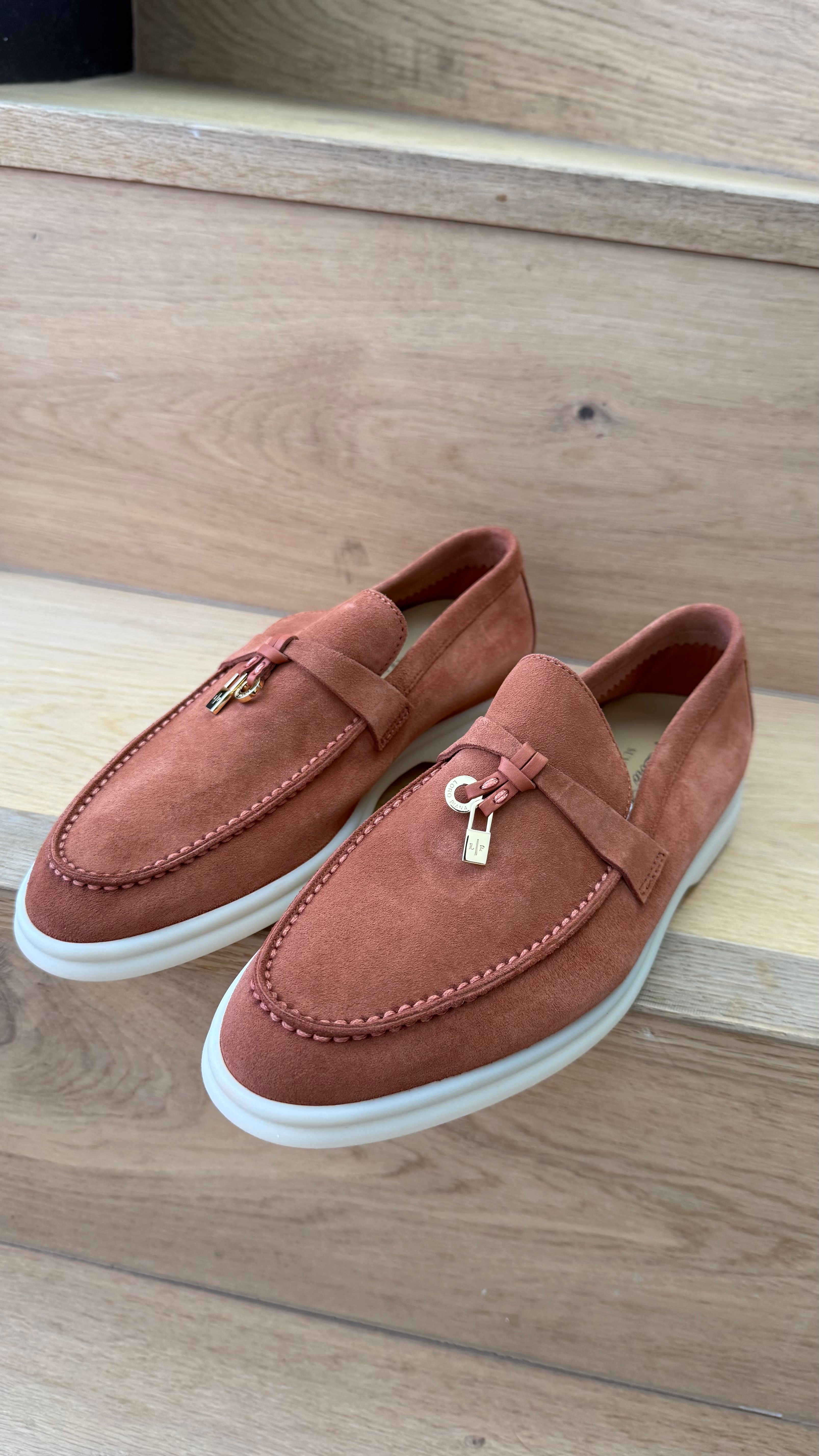 Suede Loafers
