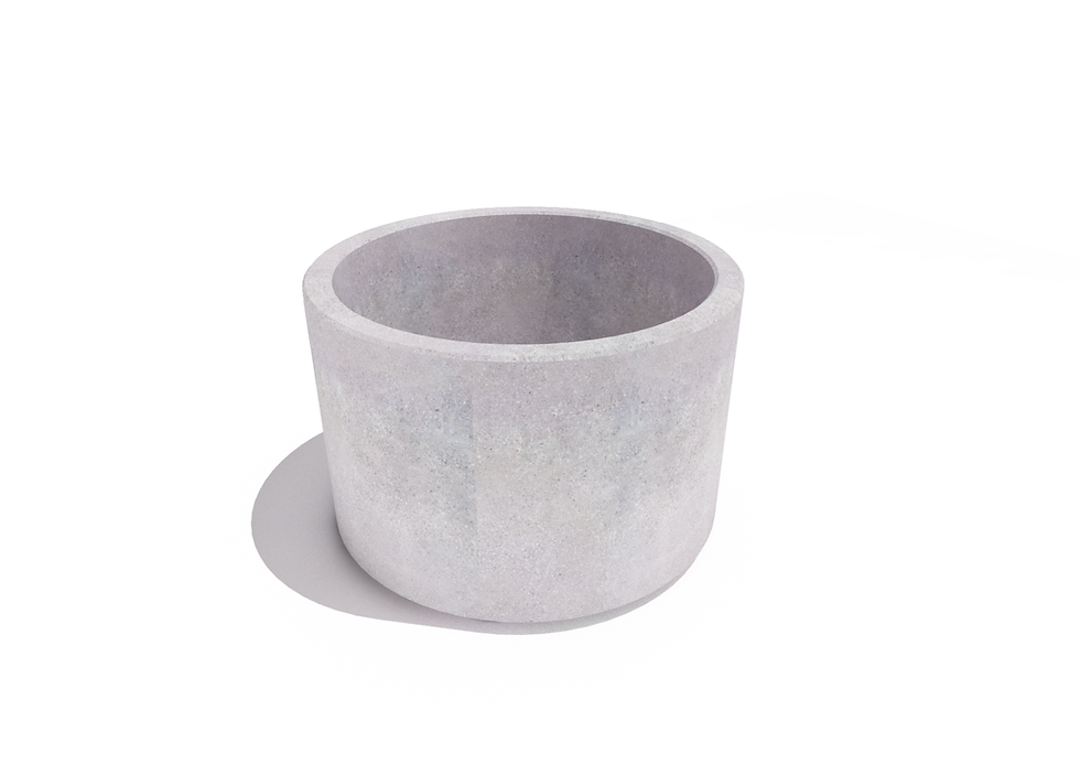 Miniatura: Jardinera Cilindrica