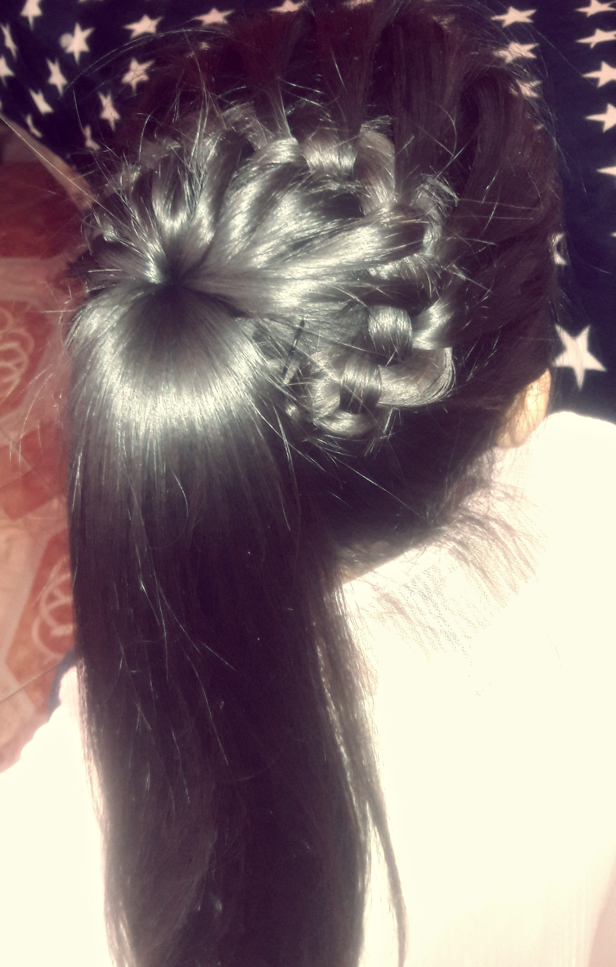 Cola con trenza
