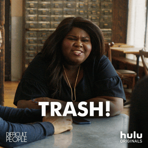 gabrie sidibe trash gif