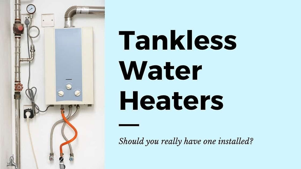 Tankless Water Heaters: Efficiency and Reliability