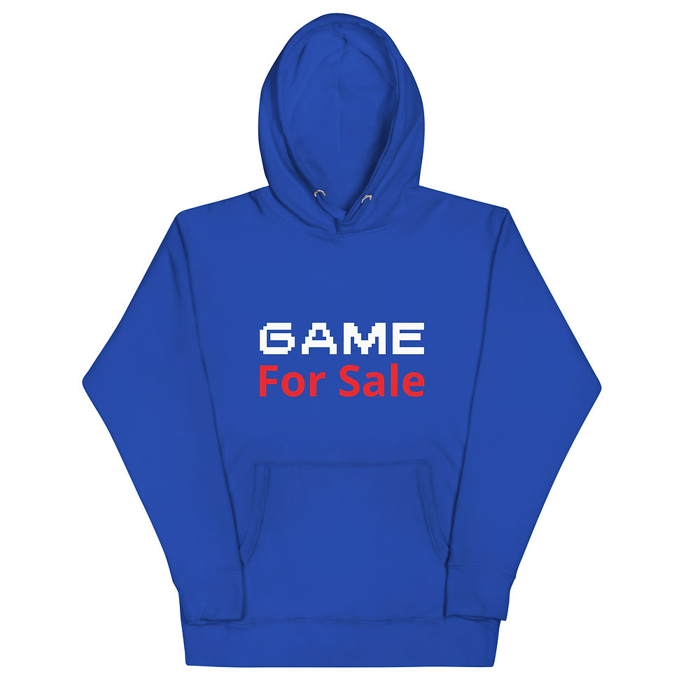 Thumbnail: " Game For Sale" Unisex Hoodie