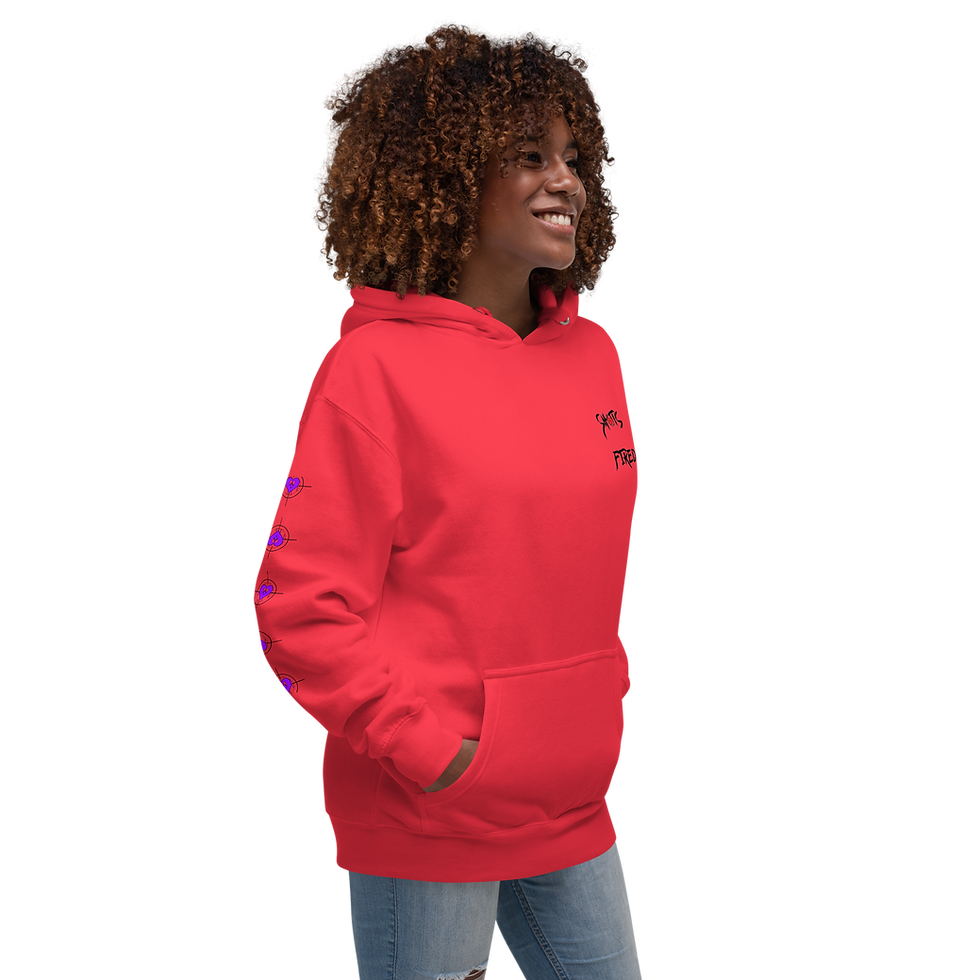 Thumbnail: Backfired Hoodie (purple heart edition)