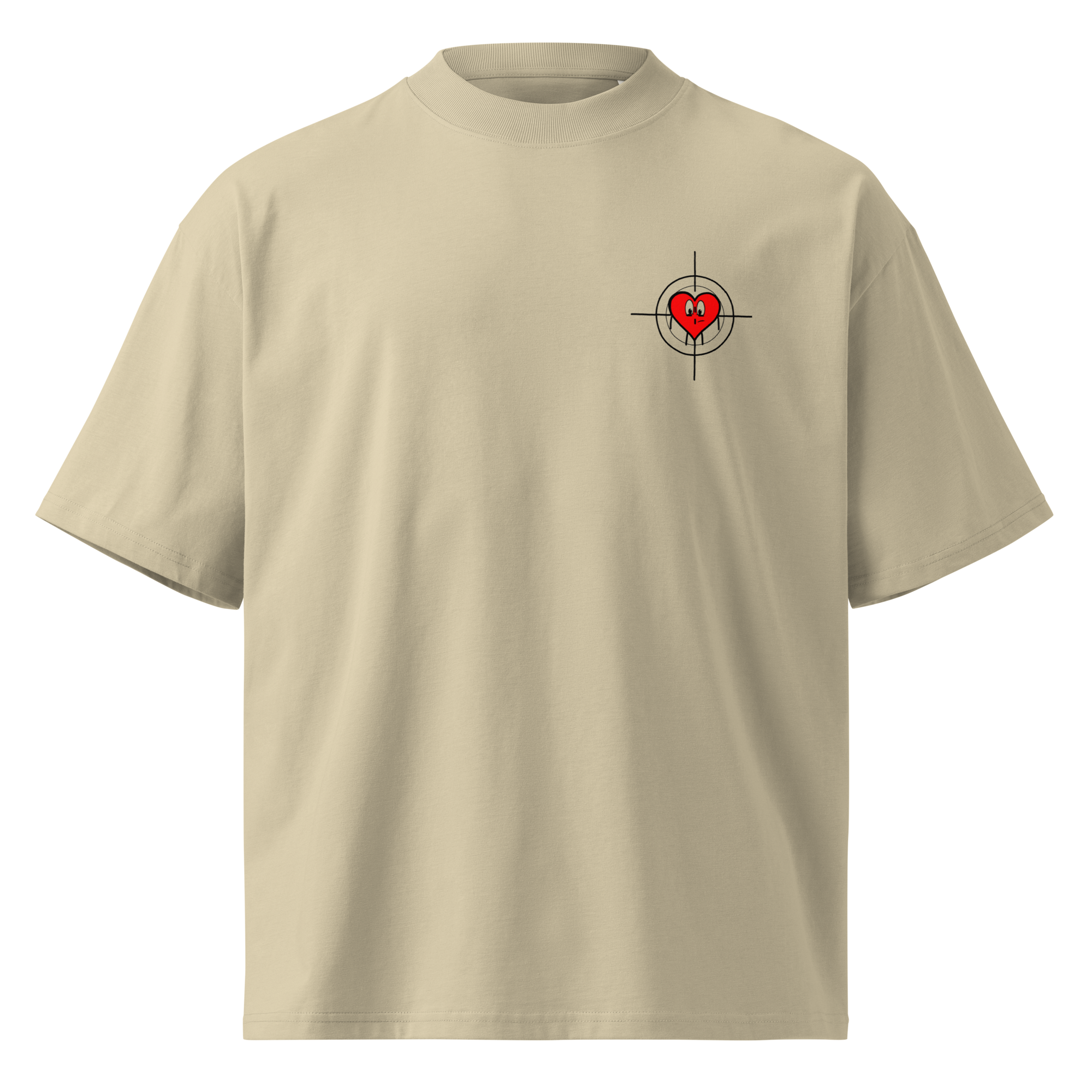 SF oversized high neck t-shirt