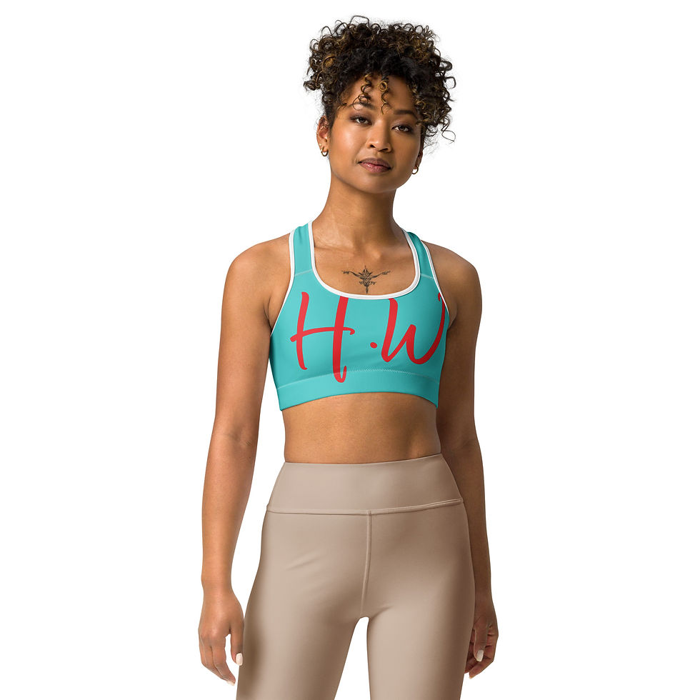 Thumbnail: Lady Hunnxd's Sports bra (Dark Turqouis)
