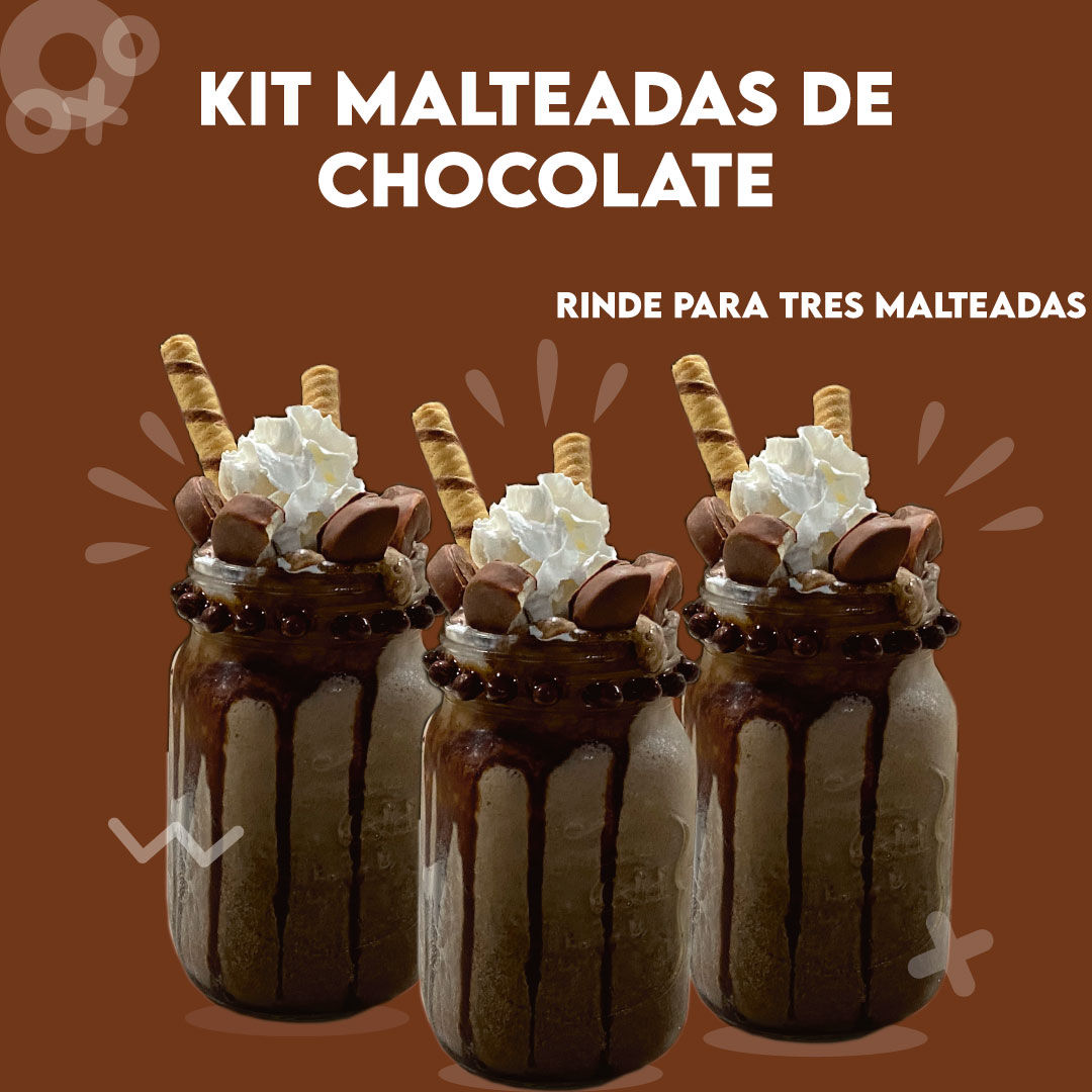 Kit de Malteadas de Chocolate