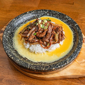 Image of MARINATED GALBI OVER RICE