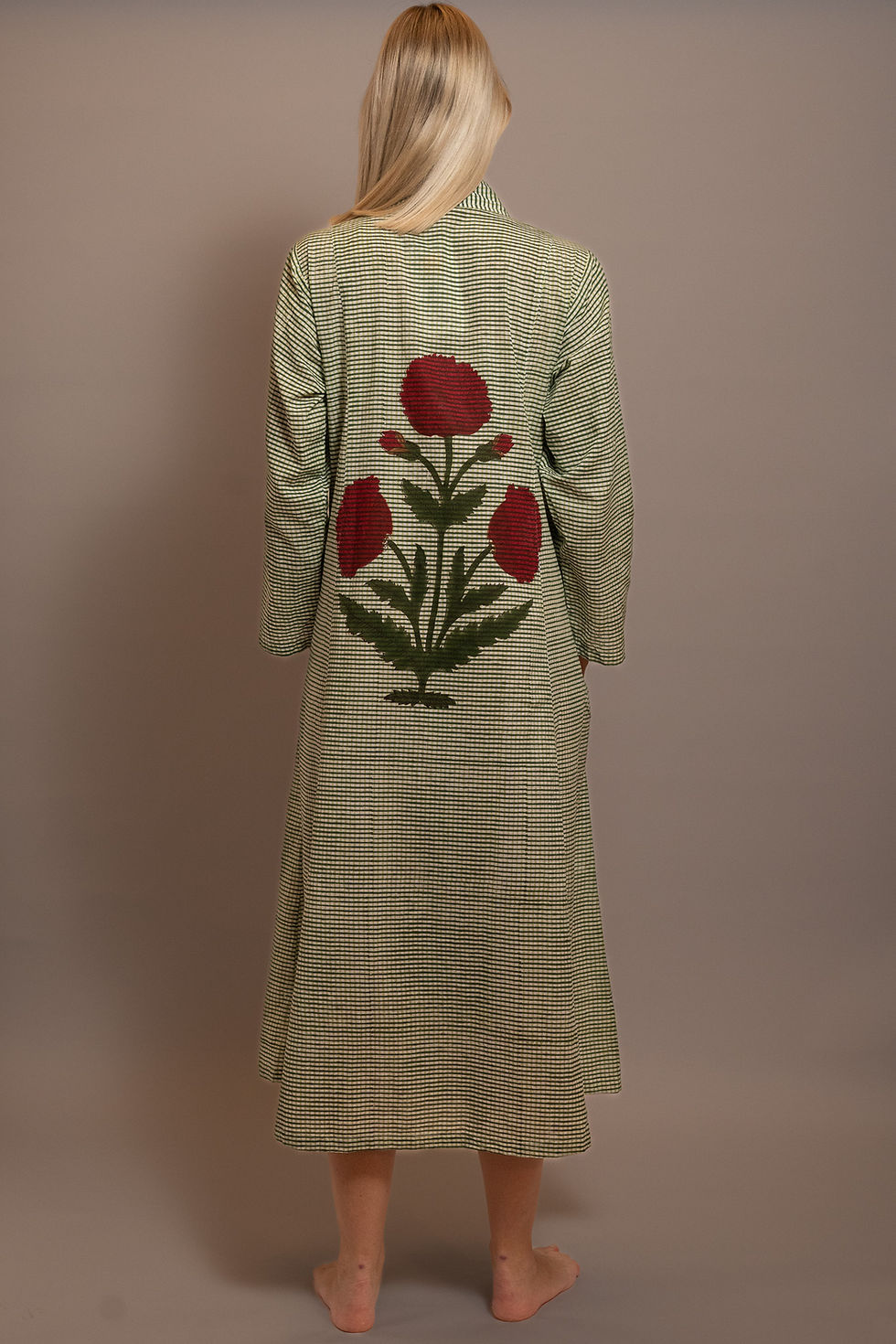 Miniature : House dress green