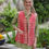 Thumbnail: Reversible orange ikat cardigan