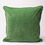 Miniature : Housse de coussin en velours couleur vert