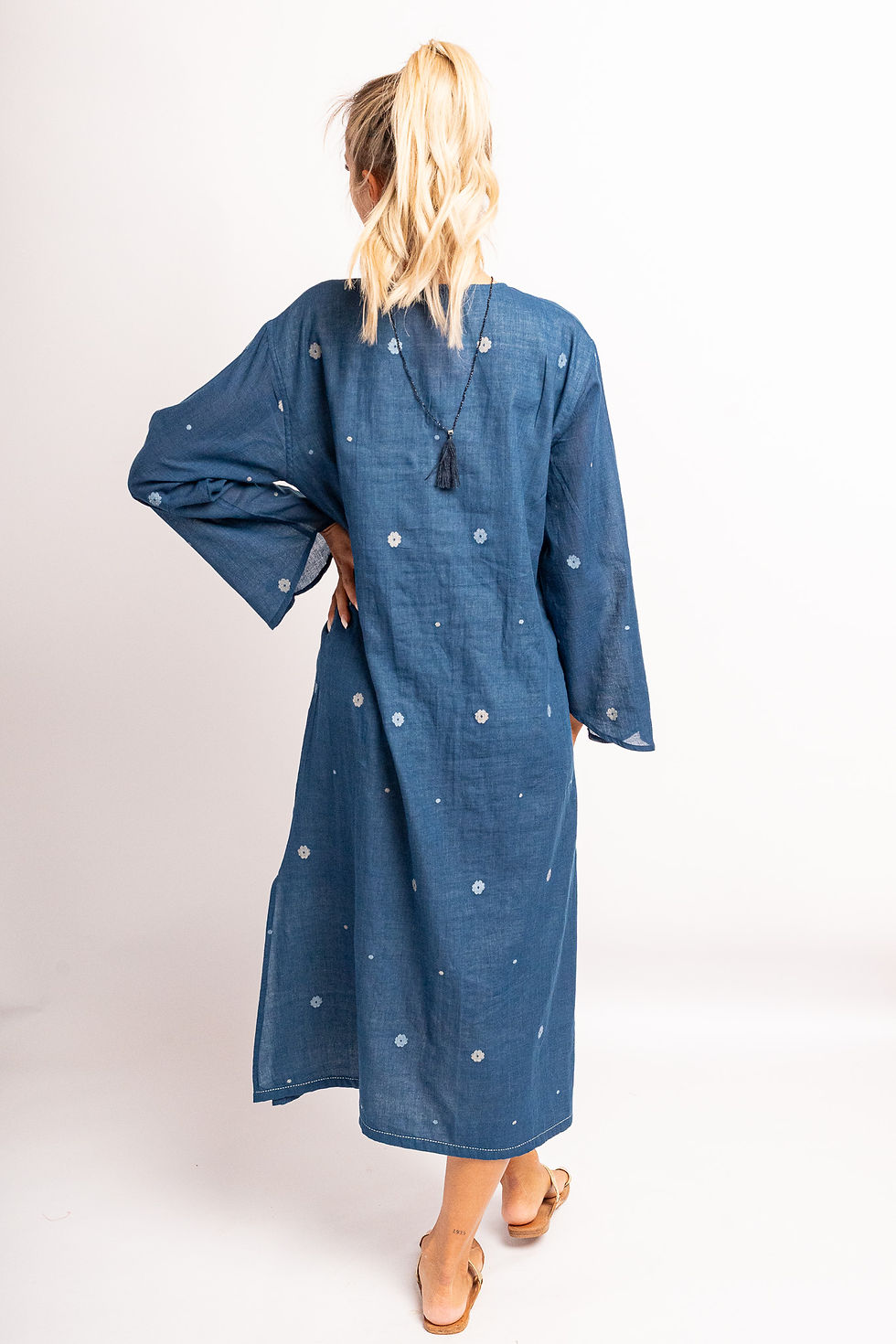 Miniature : Tunique Robe indigo