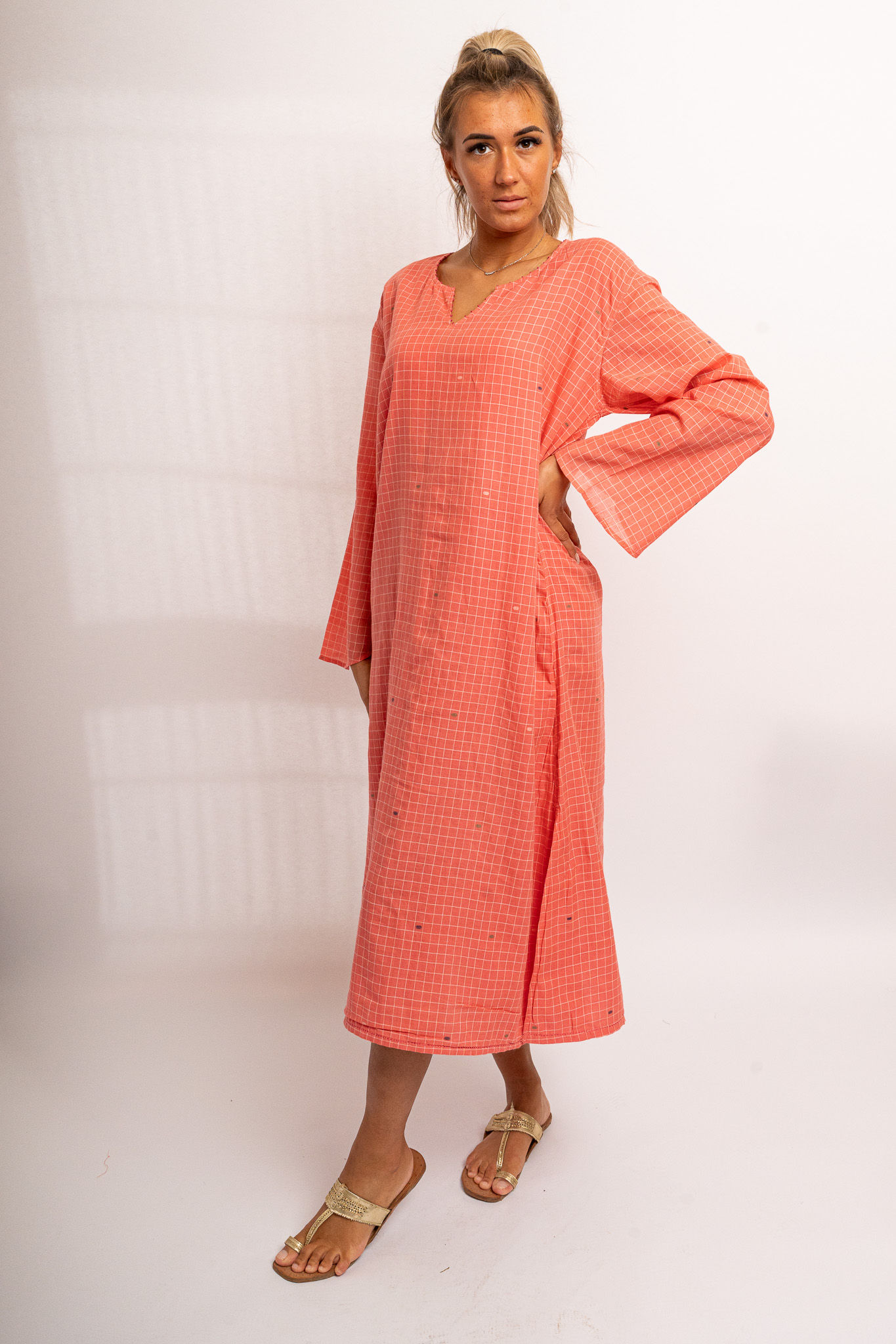 Coral Tunic Dress