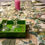 Thumbnail: Nappe de table kantha verte
