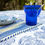 Thumbnail: Blue tulip tablecloth
